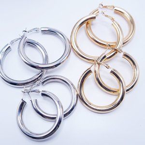 3MM Hoop Earrings